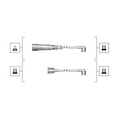 MAGNETI MARELLI 941319170089 -  Комплект проводов зажигания